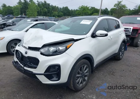 2021 Kia Sportage S from USA, damaged, VIN KNDP6CAC4M7874260